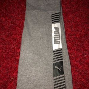 grey puma leggings